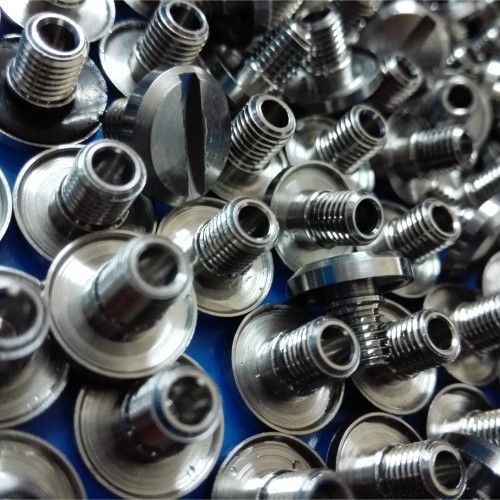 Titanium Slotted Valve Cap